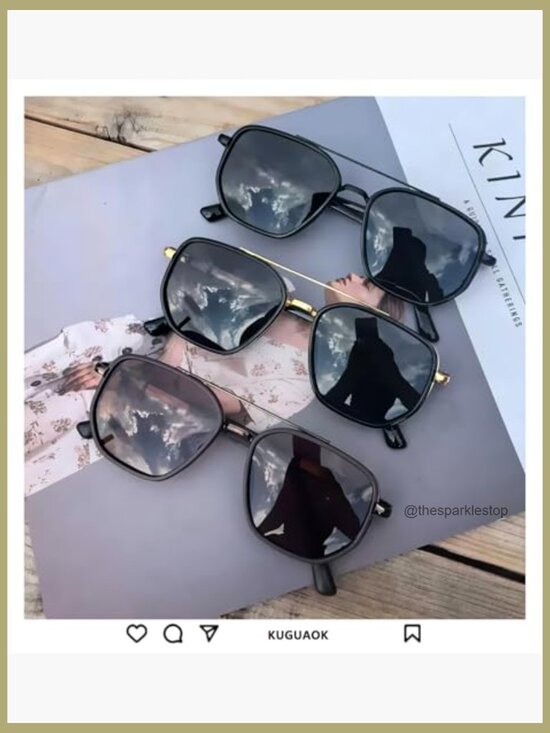 Polarized Aviator Sunglasses with Metal Frame UV Protection main image 4